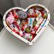 Подарочный бокс "Love is..." с плюшевыми мишками и сладостями киндер для любимой девушки на день рождения S466 фото 5