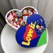 Подарочный бокс "Love is..." с плюшевыми мишками и сладостями киндер для любимой девушки на день рождения S466 фото 3