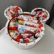 Подарунковий солодкий бокс "Міккі Маус" із шоколадом Kinder та Nutella S673 фото 2