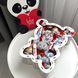 Подарунковий бокс Панда з солодощами Kinder та ведмедиком у деревʼяній коробці для дитини чи дівчини S678 фото 5