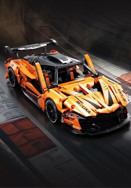 Конструктор машина 1:14 спорткар McLaren P1 GTR Orange 1314 деталей SK034 фото