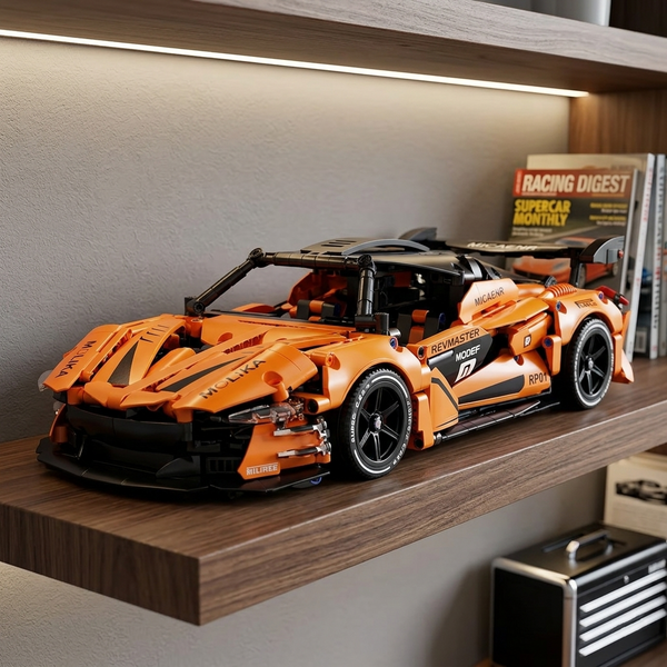 Конструктор машина 1:14 спорткар McLaren P1 GTR Orange 1314 деталей SK034 фото