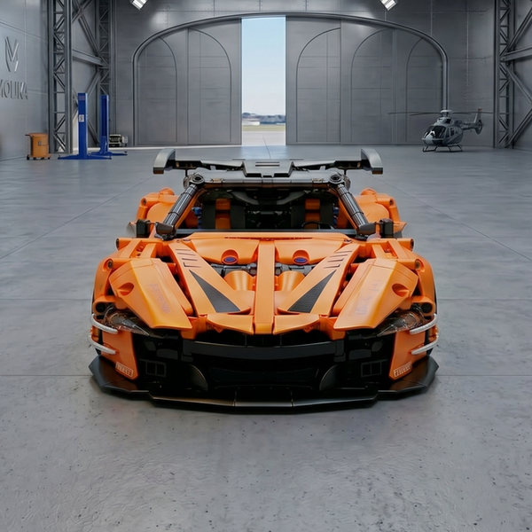 Конструктор машина 1:14 спорткар McLaren P1 GTR Orange 1314 деталей SK034 фото